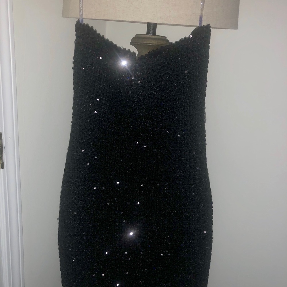 Cocktail mini sequins dress